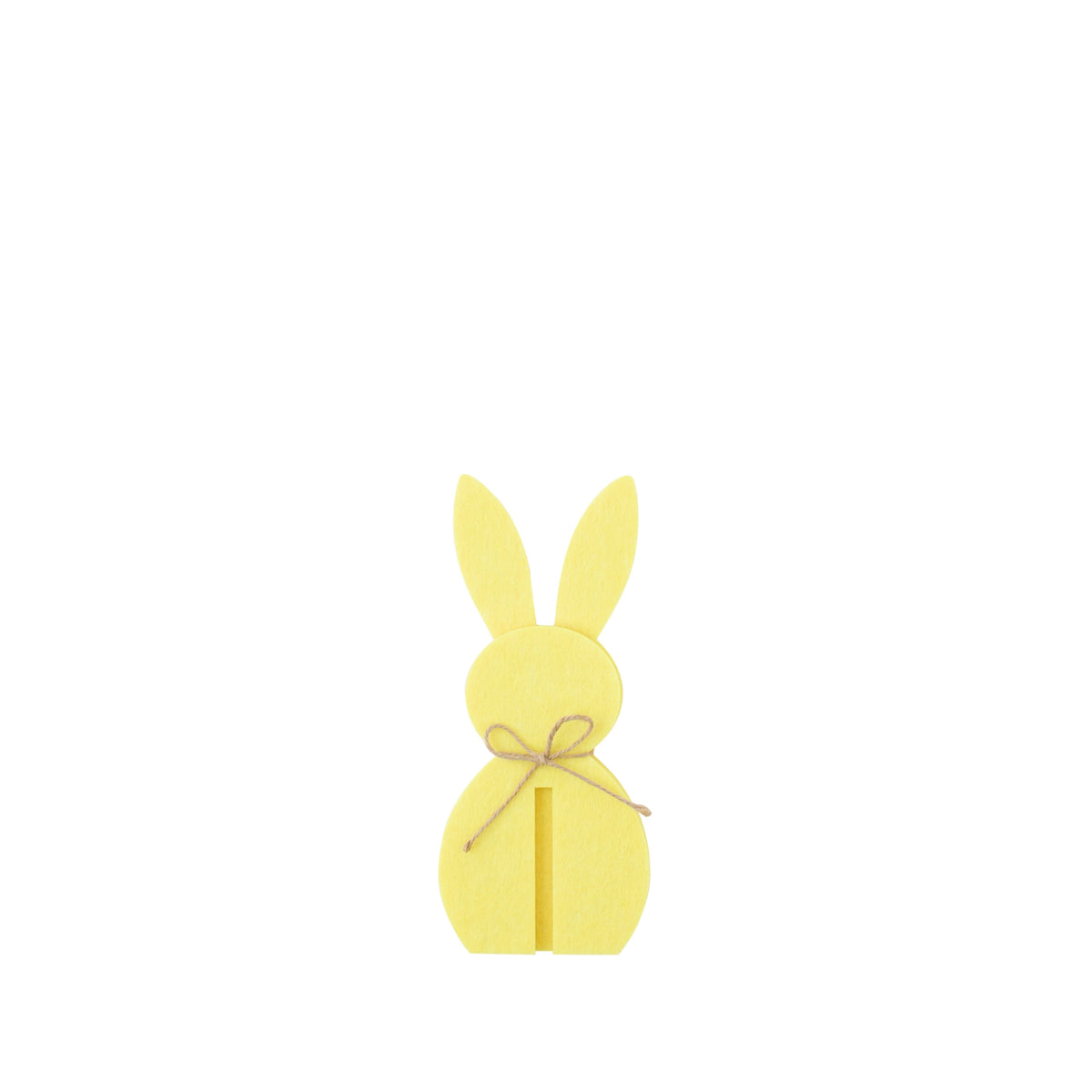 Decoración de Pascua Conejo Amarillo Set de Fieltro de 3 J-Line