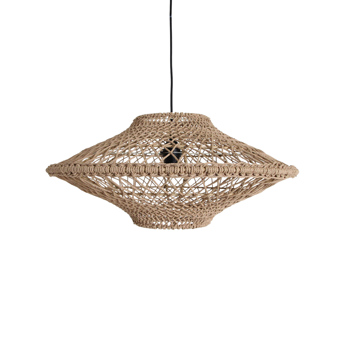 Lámpara colgante Corda Cuerda Natural Mediana Ø60cm Raw Materials