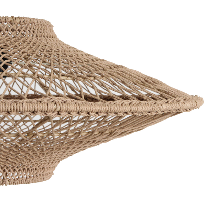 Lámpara colgante Corda Cuerda Natural Grande Ø80cm Raw Materials