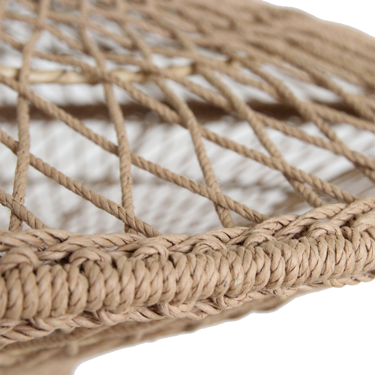 Lámpara colgante Corda Cuerda Natural Grande Ø80cm Raw Materials