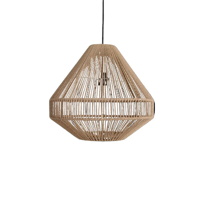 Lámpara colgante Linea Diamond Natural Ø44x42cm Raw Materials