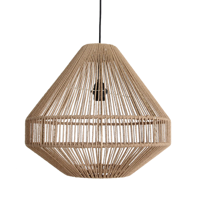 Lámpara colgante Linea Diamond Natural Ø44x42cm Raw Materials