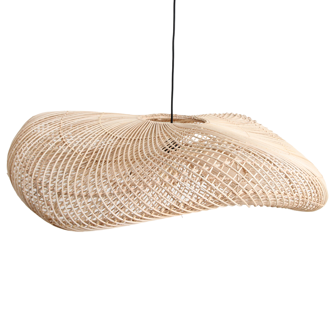 Lámpara colgante Wave Natural XL Raw Materials