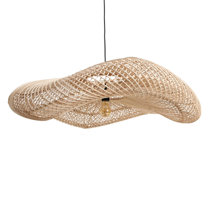 Lámpara colgante Wave Natural XL Raw Materials