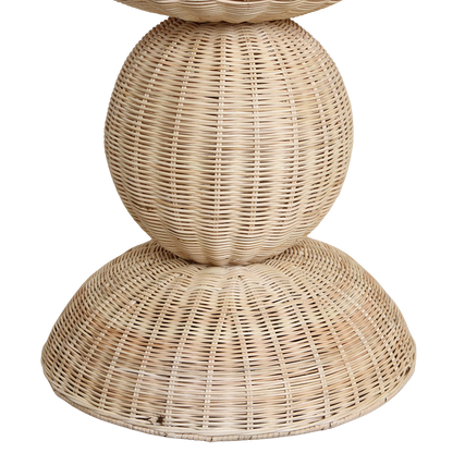 Lámpara de pie Tao de ratán - 140 cm Raw Materials
