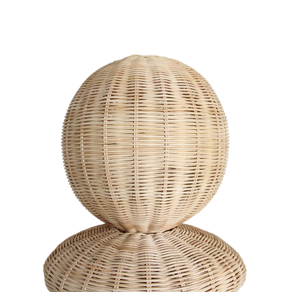 Lámpara de pie Tao de ratán - 175 cm Raw Materials