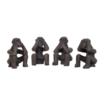 MUST Living Escultura Monkey See Nothing