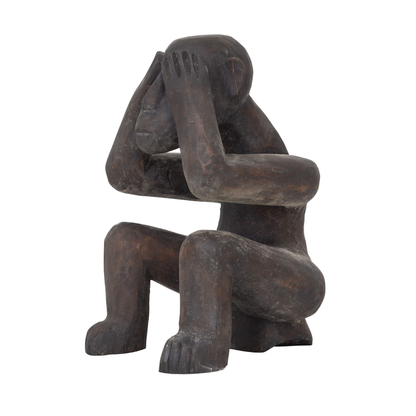 MUST Living Escultura Monkey See Nothing