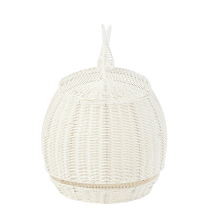 Cesta Ballena Plástico Blanco J-Line