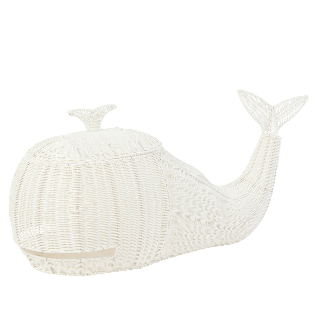 Cesta Ballena Plástico Blanco J-Line
