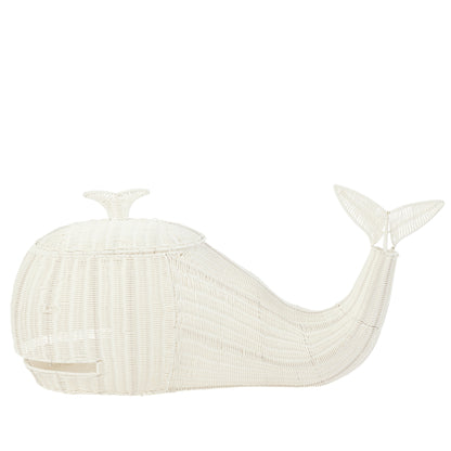 Cesta Ballena Plástico Blanco J-Line