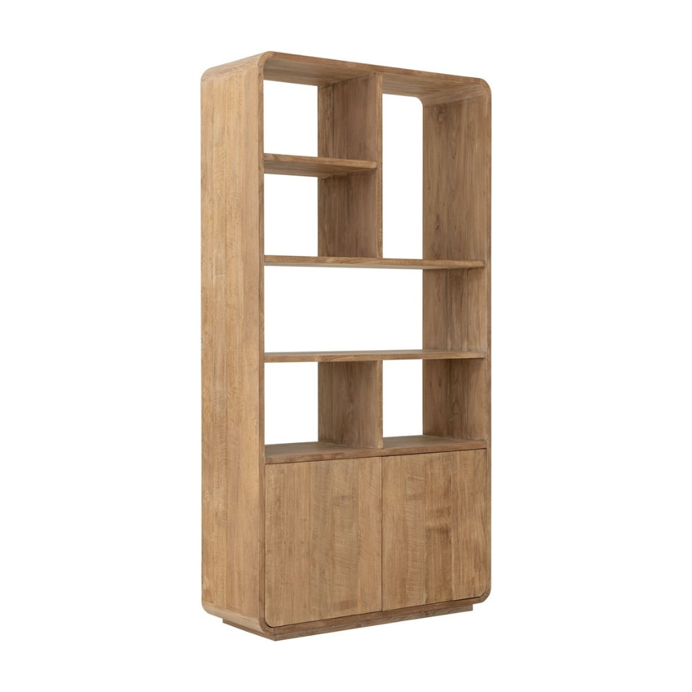 DTP Home Librería Nova Madera de Teca Reciclada Pequeña