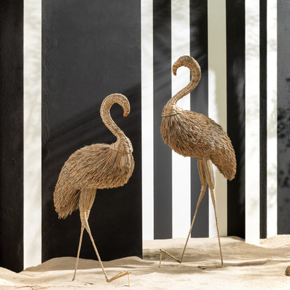 Flamingo Hierba Natural Pequeña J-Line