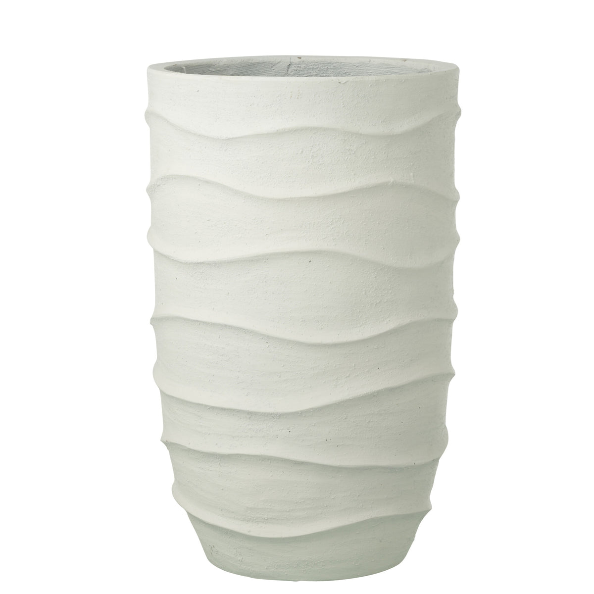 Maceta Golf + Exterior Arena Blanco Extra Grande J-Line