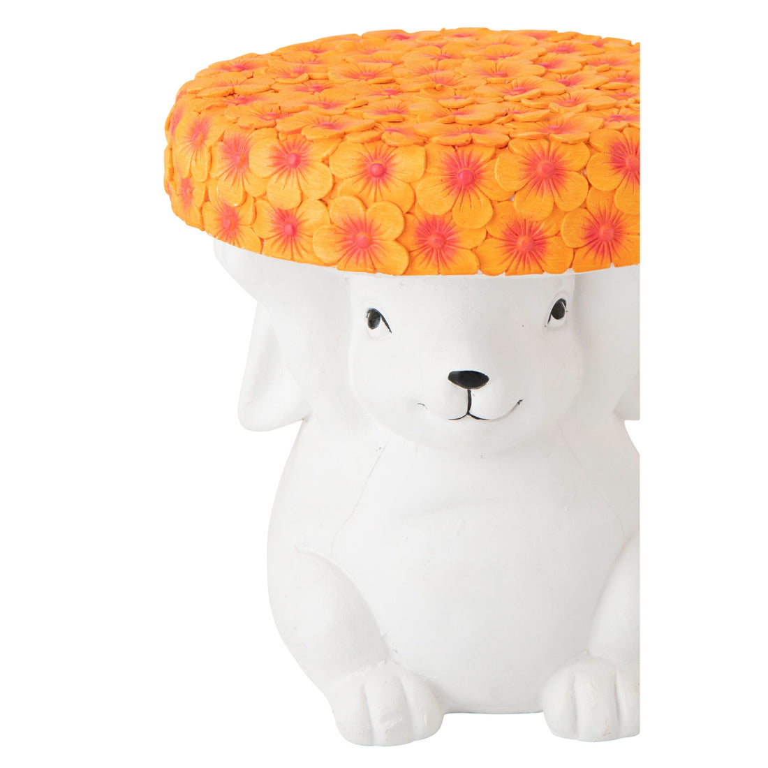 Mesa auxiliar Conejo Magnesio Blanco/Naranja J-Line