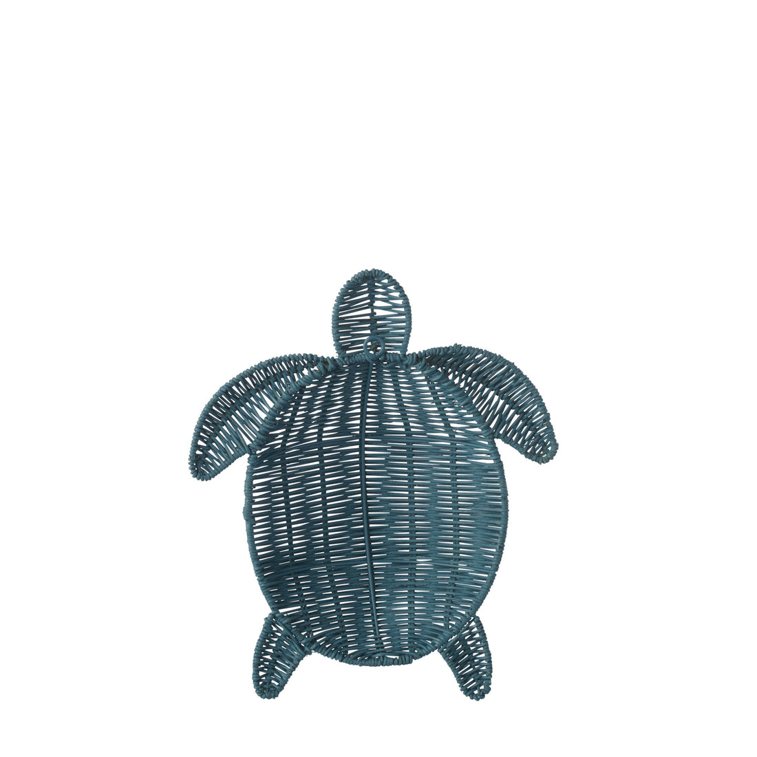 Decoración de pared Turtle Hierro Azul oscuro Pequeña J-Line