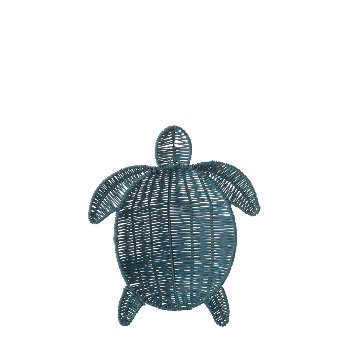 Decoración de pared Turtle Hierro Azul oscuro Pequeña J-Line