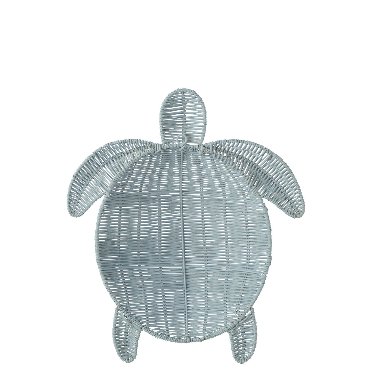 Decoración de pared Turtle Hierro Azul claro Grande J-Line