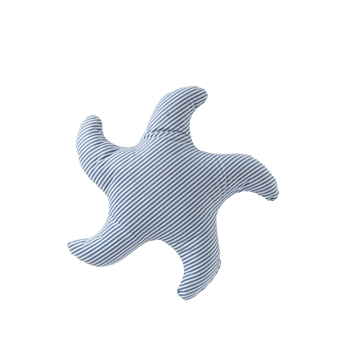 Cojín Estrella de Mar a Rayas Poliéster Azul/Blanco J-Line