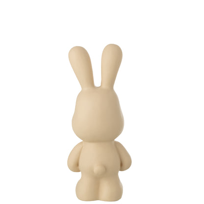 Conejo Fred Polirresina Beige Mediano J-Line