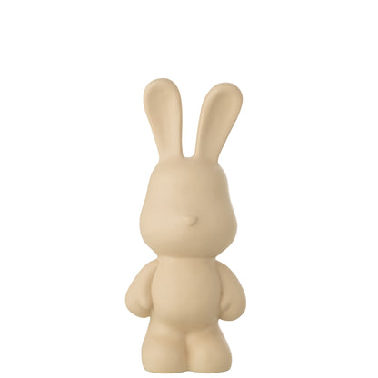 Conejo Fred Polirresina Beige Mediano J-Line