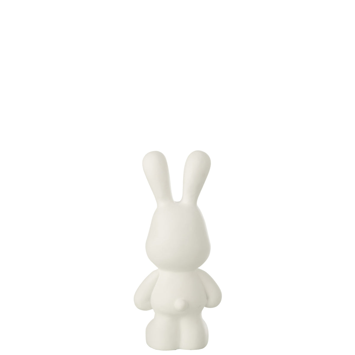 Conejo Eddy Polirresina Blanco Pequeño J-Line