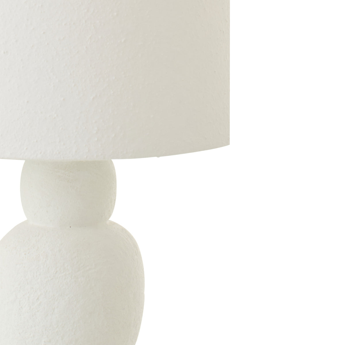 Lámpara de mesa Renee Cerámica Blanca Pequeña J-Line