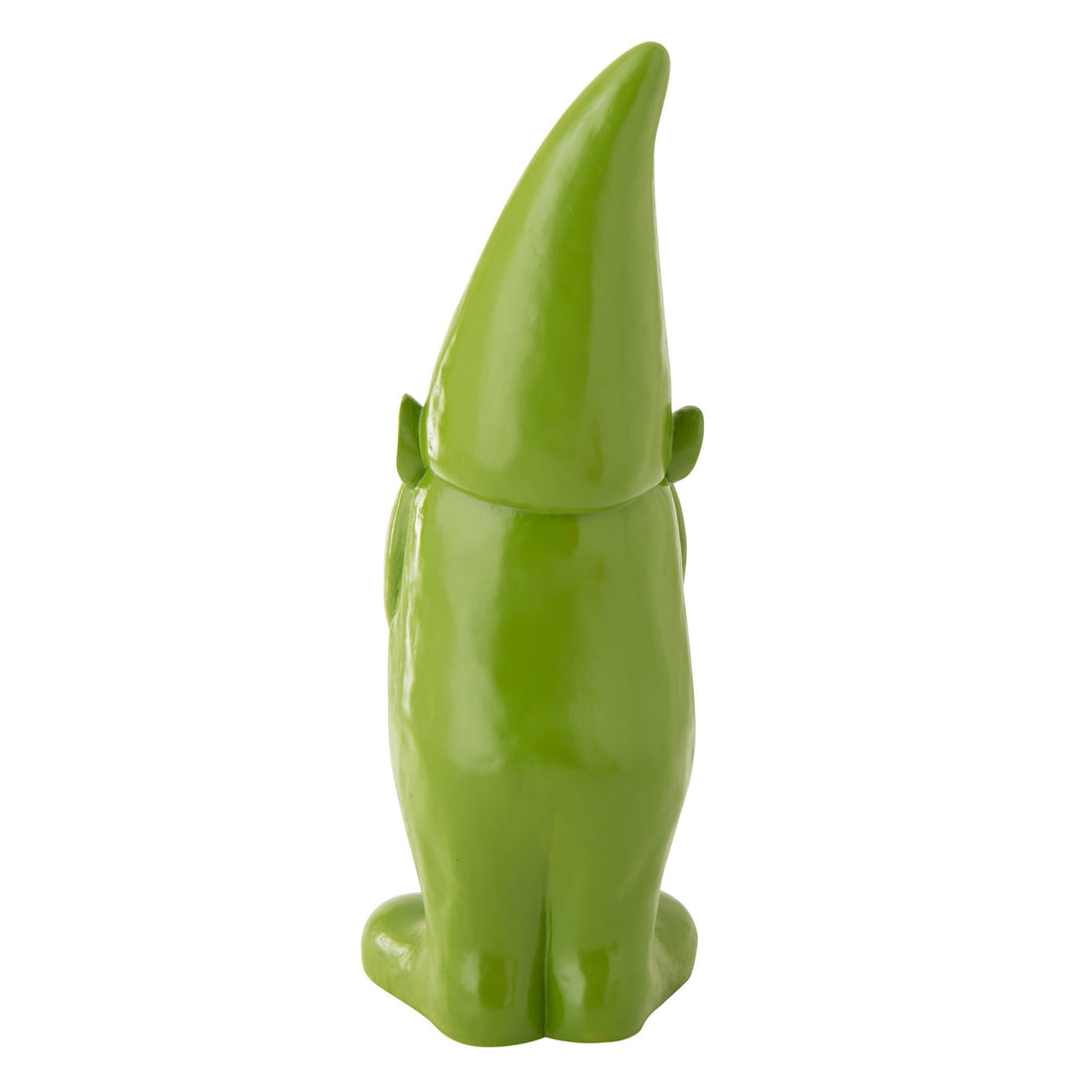 Gnomo de resina verde grande J-Line