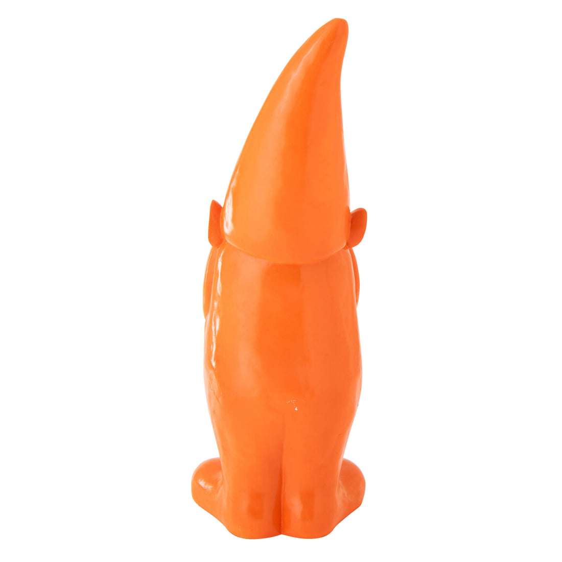 Gnomo de resina naranja grande J-Line