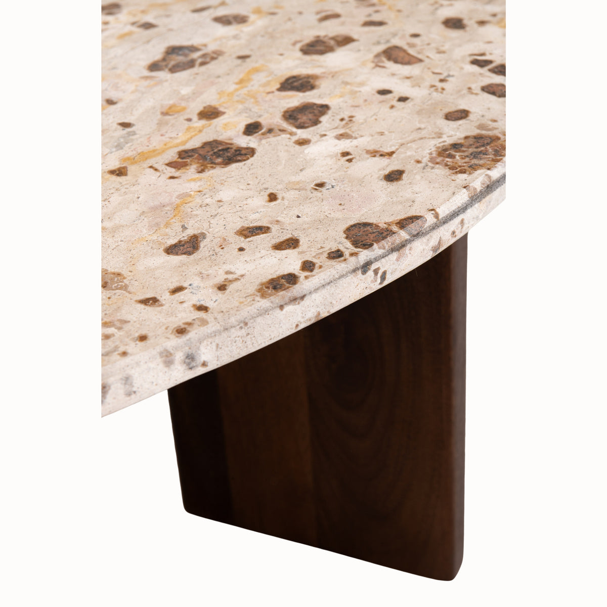 Mesa de centro Mathilde Mármol Natural/Beige J-Line