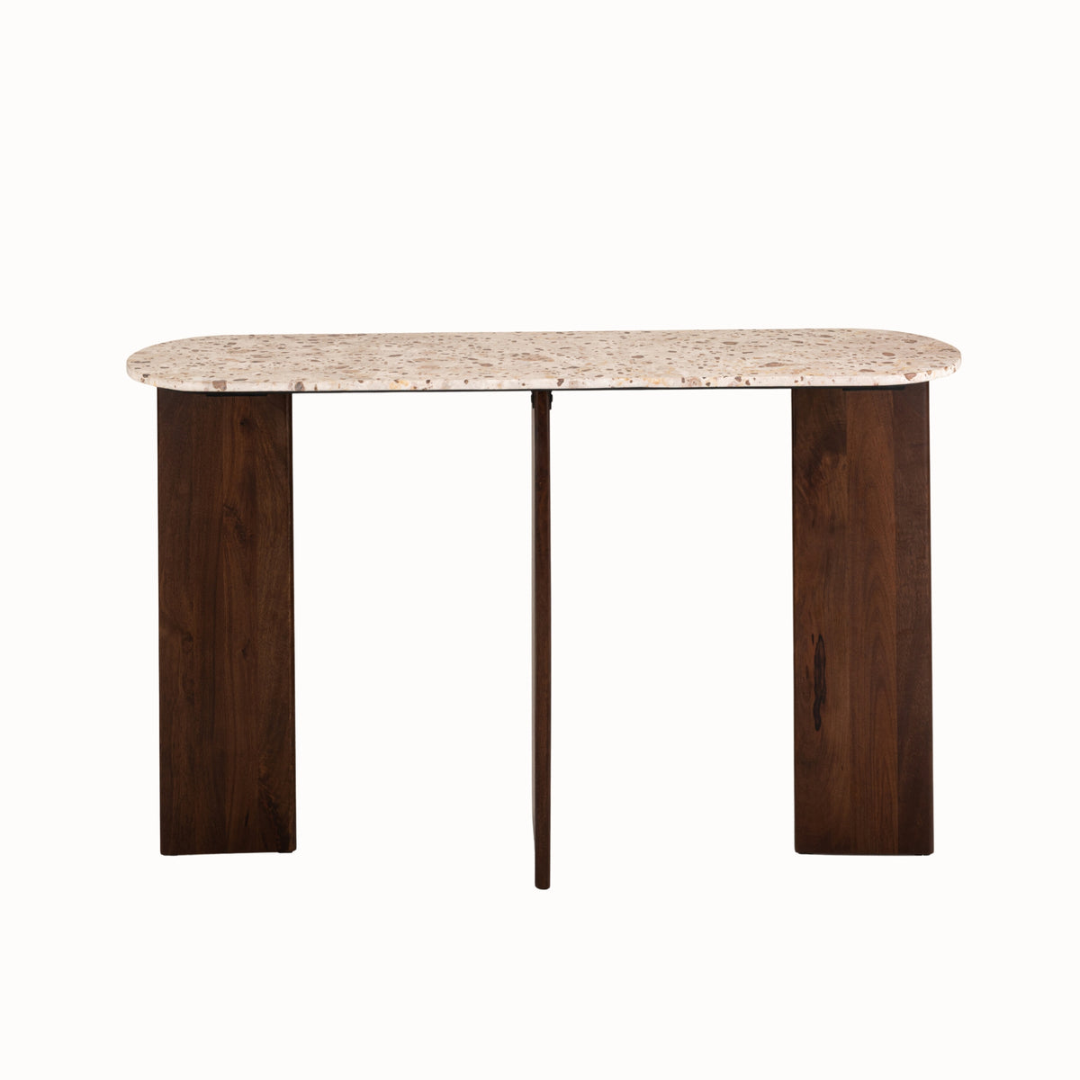 Mesa auxiliar Mathilde Mármol Natural/Beige J-Line