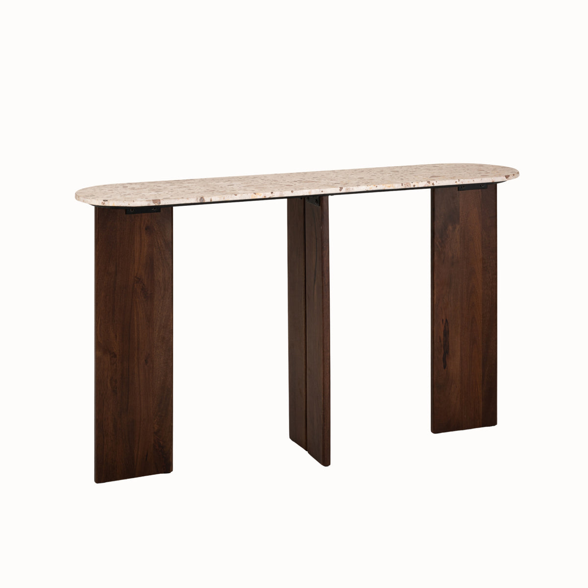 Mesa auxiliar Mathilde Mármol Natural/Beige J-Line