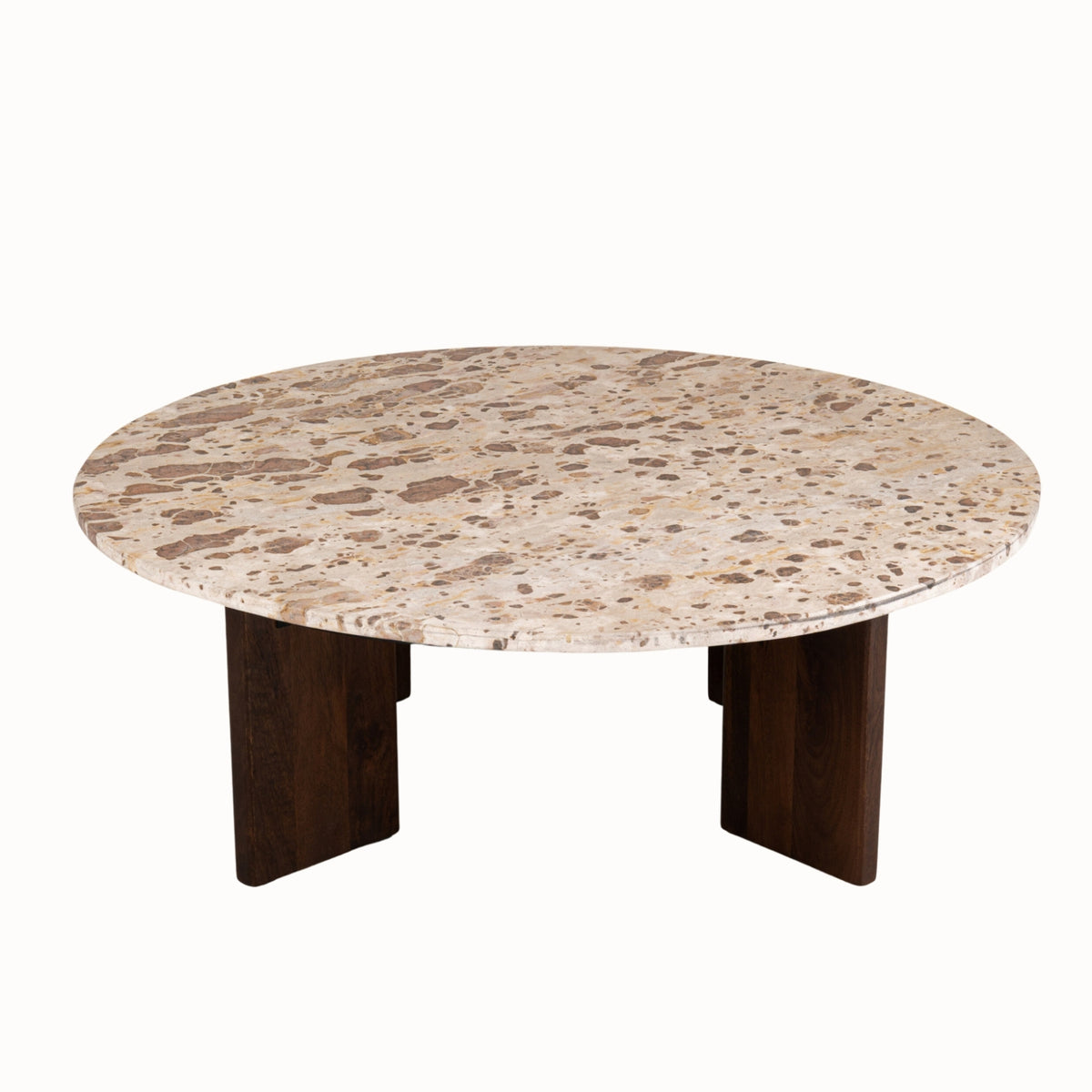 Mesa de centro Mathilde Mármol Natural/Beige J-Line