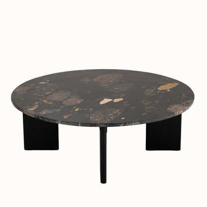Mesa de centro Mathilde Mármol Negro/Melocotón J-Line