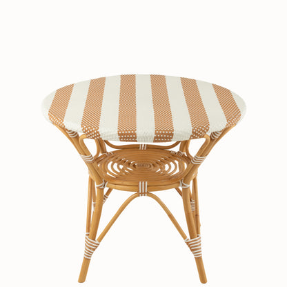 Mesa de comedor Ratán Beige/Blanco J-Line