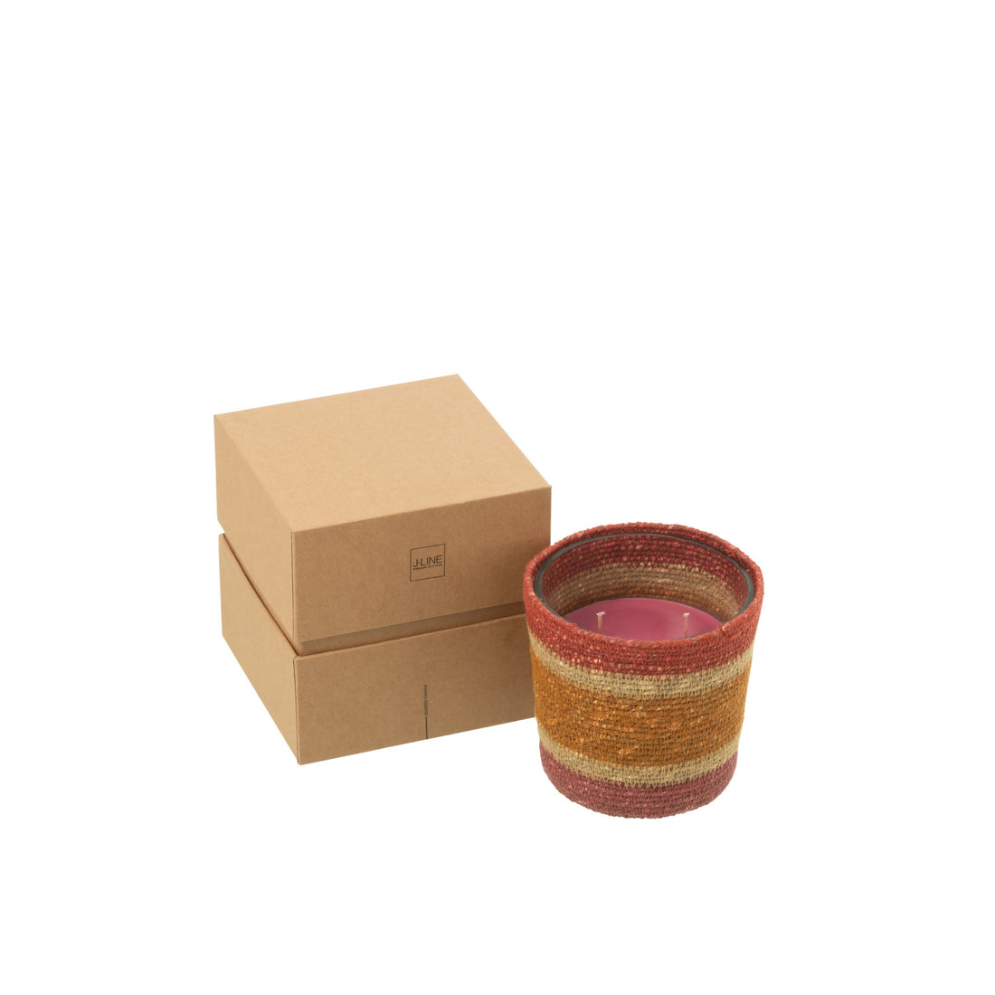 Vela aromática Cesta de cera Burdeos pequeña - 45 horas