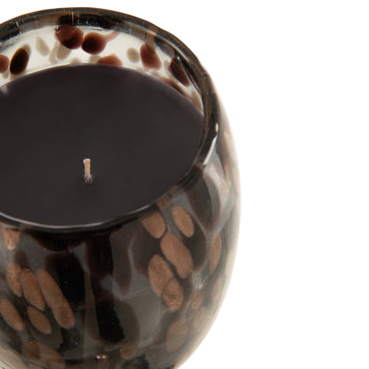 Vela aromática Mia Negro/Mix Cristal Pequeña 90 horas J-Line