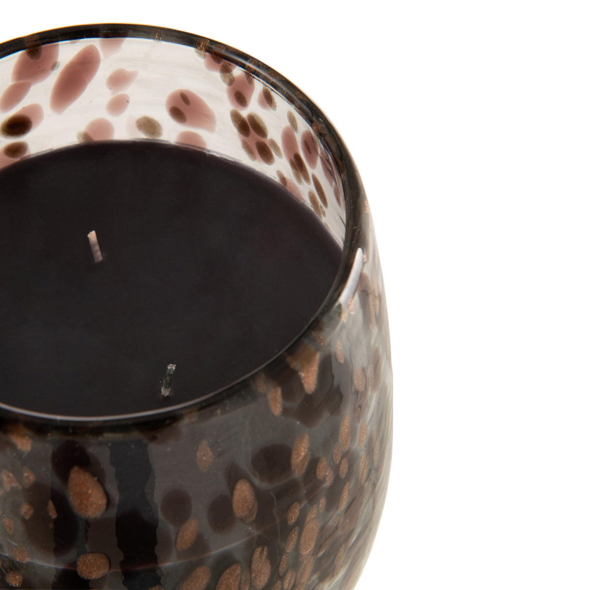 Vela aromática Mia Negro/Mix Cristal Mediana 120 horas J-Line