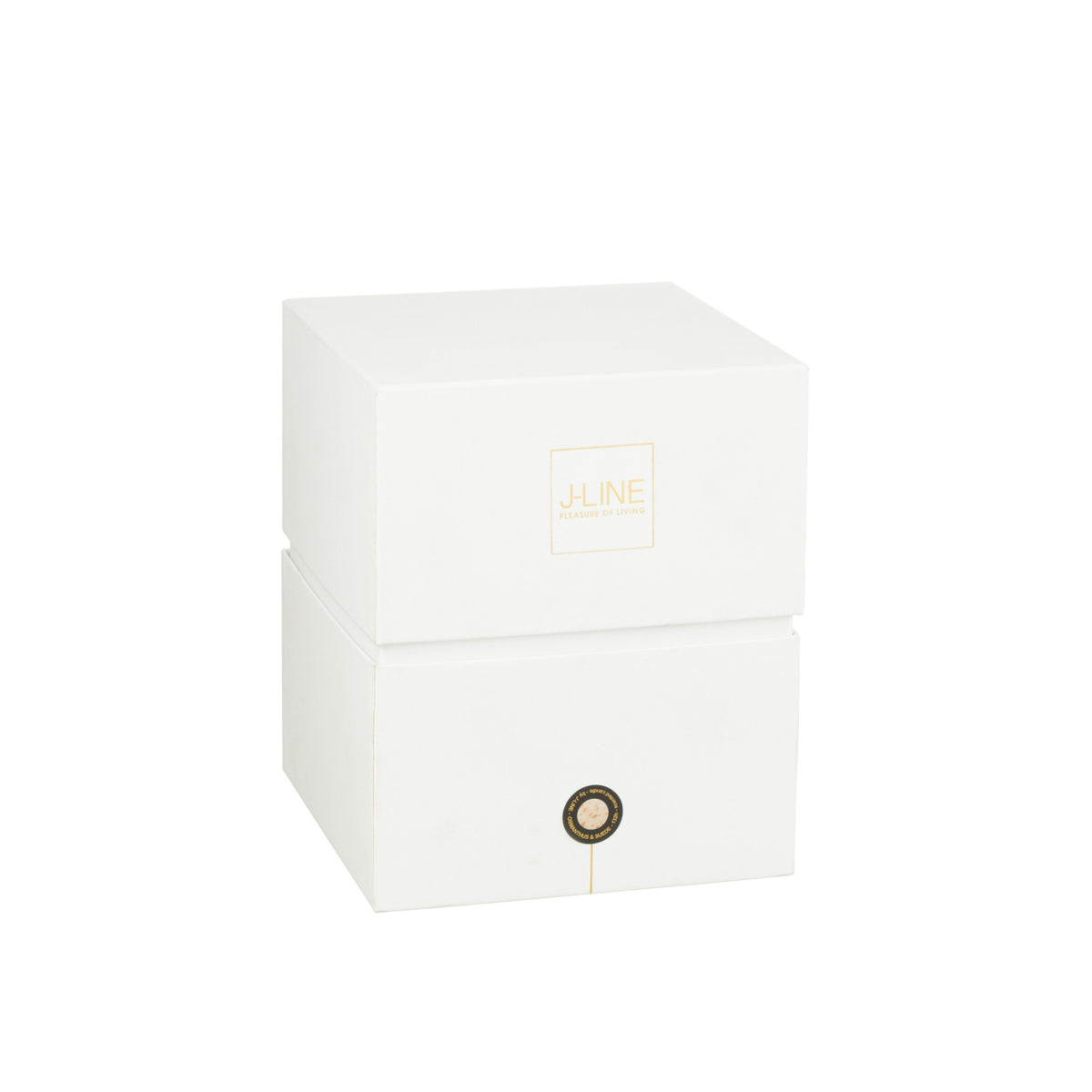 Vela aromática Mia Blanca/Mix Vidrio Mediana 120 horas J-Line