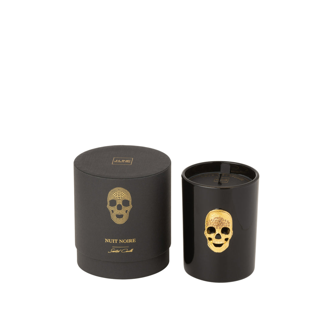 Vela aromática Doodskop Nuit Noire pequeña 43 horas