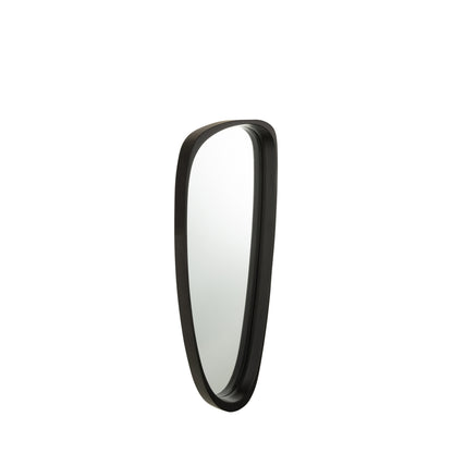 Espejo Giles MDF/vidrio negro largo J-Line