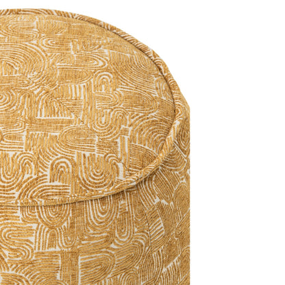 Puf Alex Multiplex/Tela Amarillo Ocre J-Line