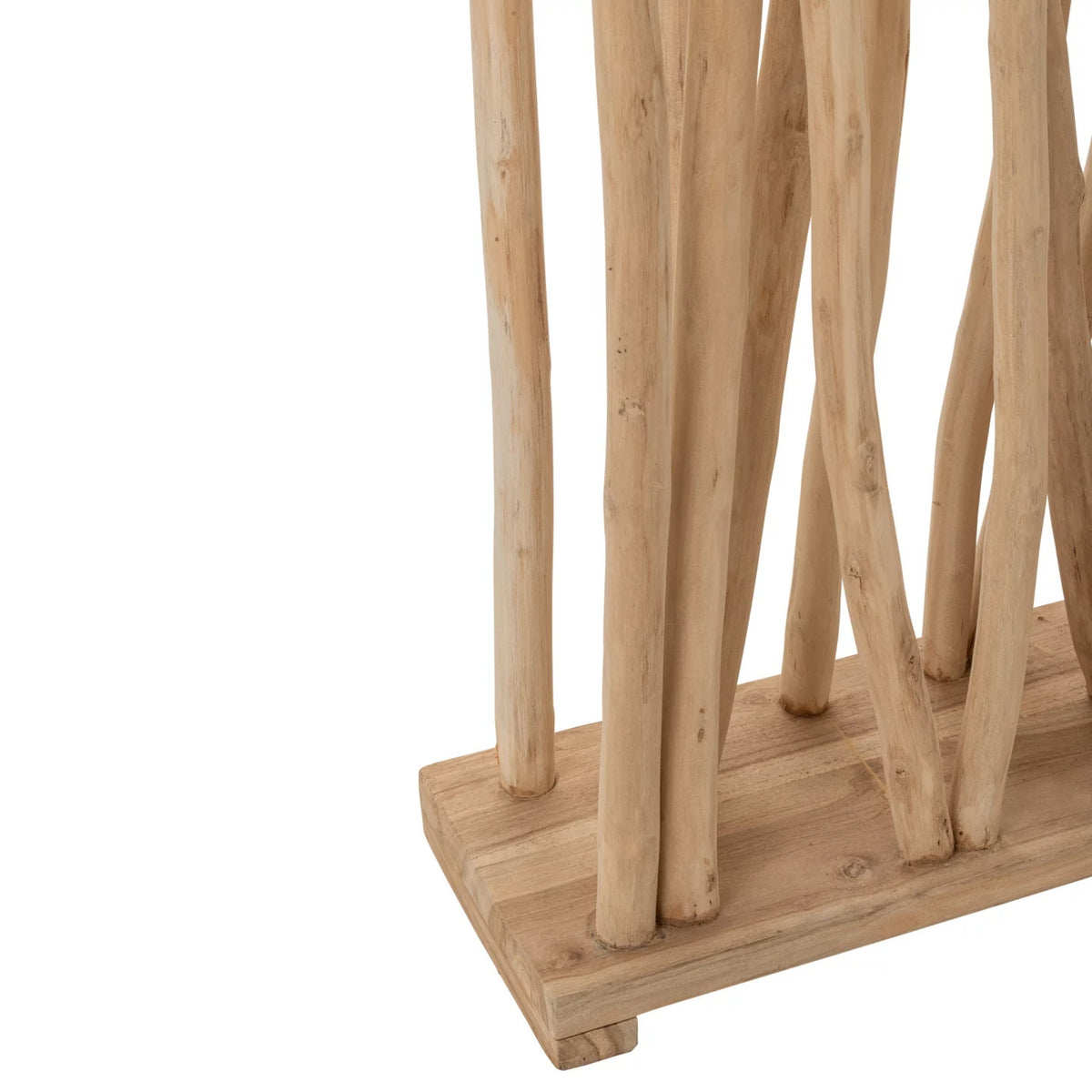 Biombo de madera de teca natural J-Line