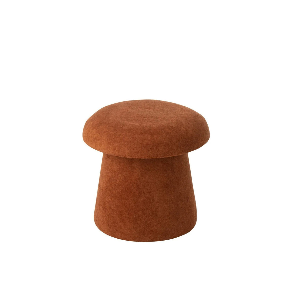 Taburete seta MDF terracota pequeño J-Line