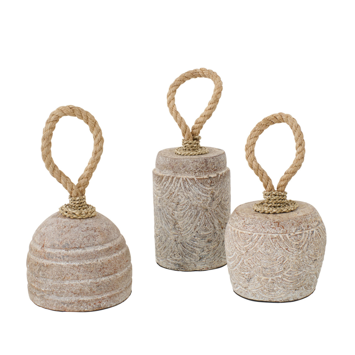 Topes de puerta Terracota Beige surtido de 3 J-Line