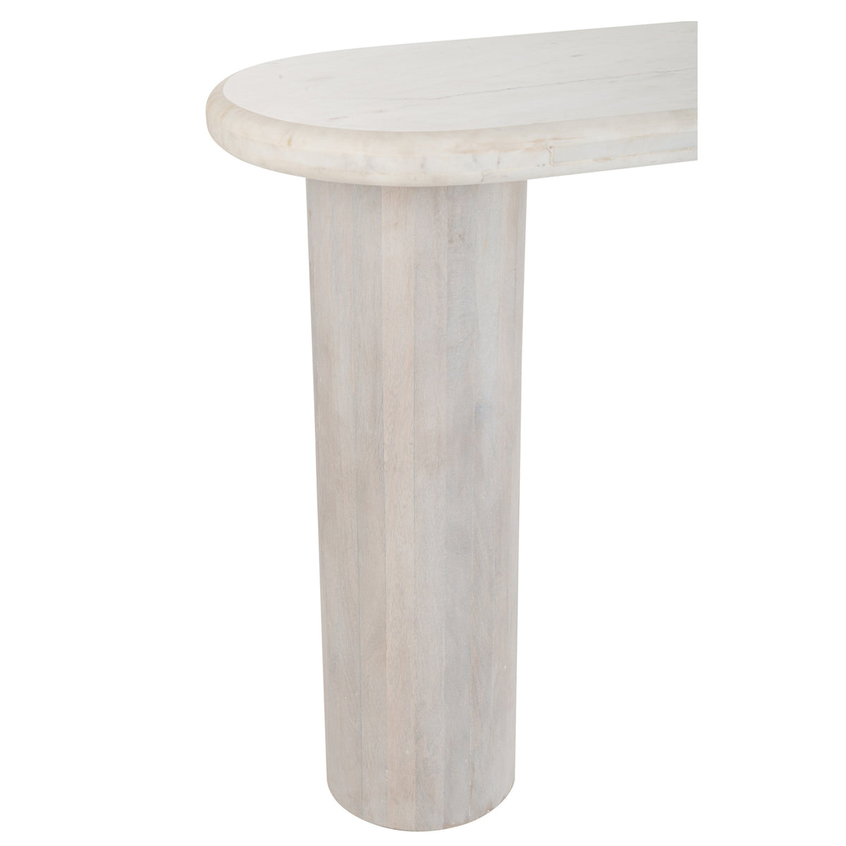 Consola Mármol Blanco Roto J-Line