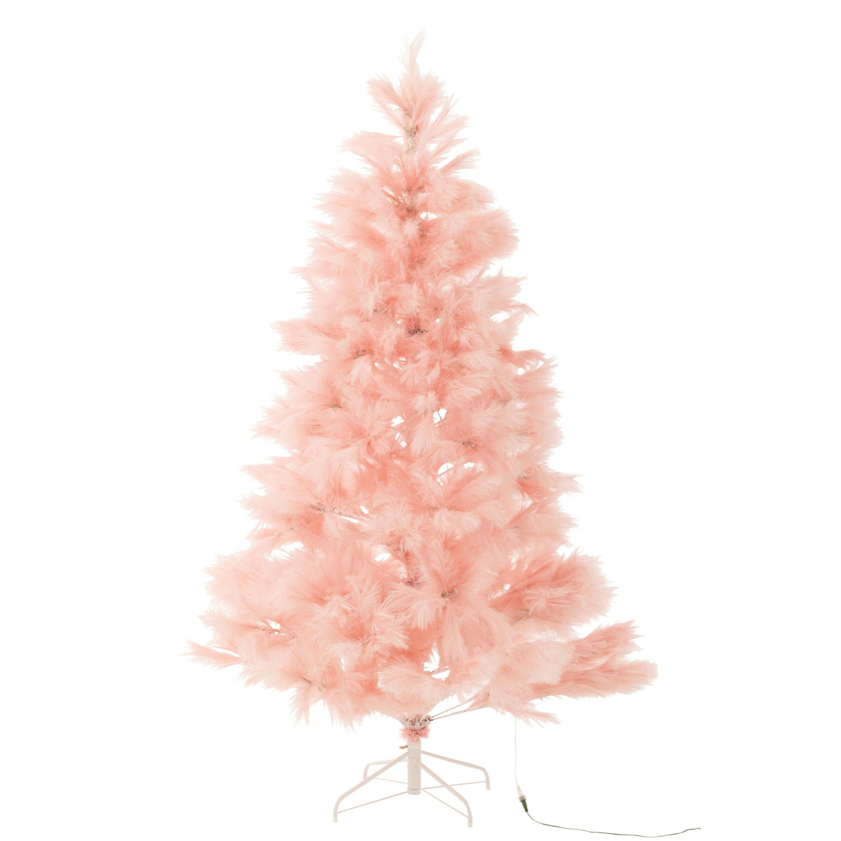 Árbol de Navidad 400 LED Pampa Metal Rosa Claro H210cm J-Line