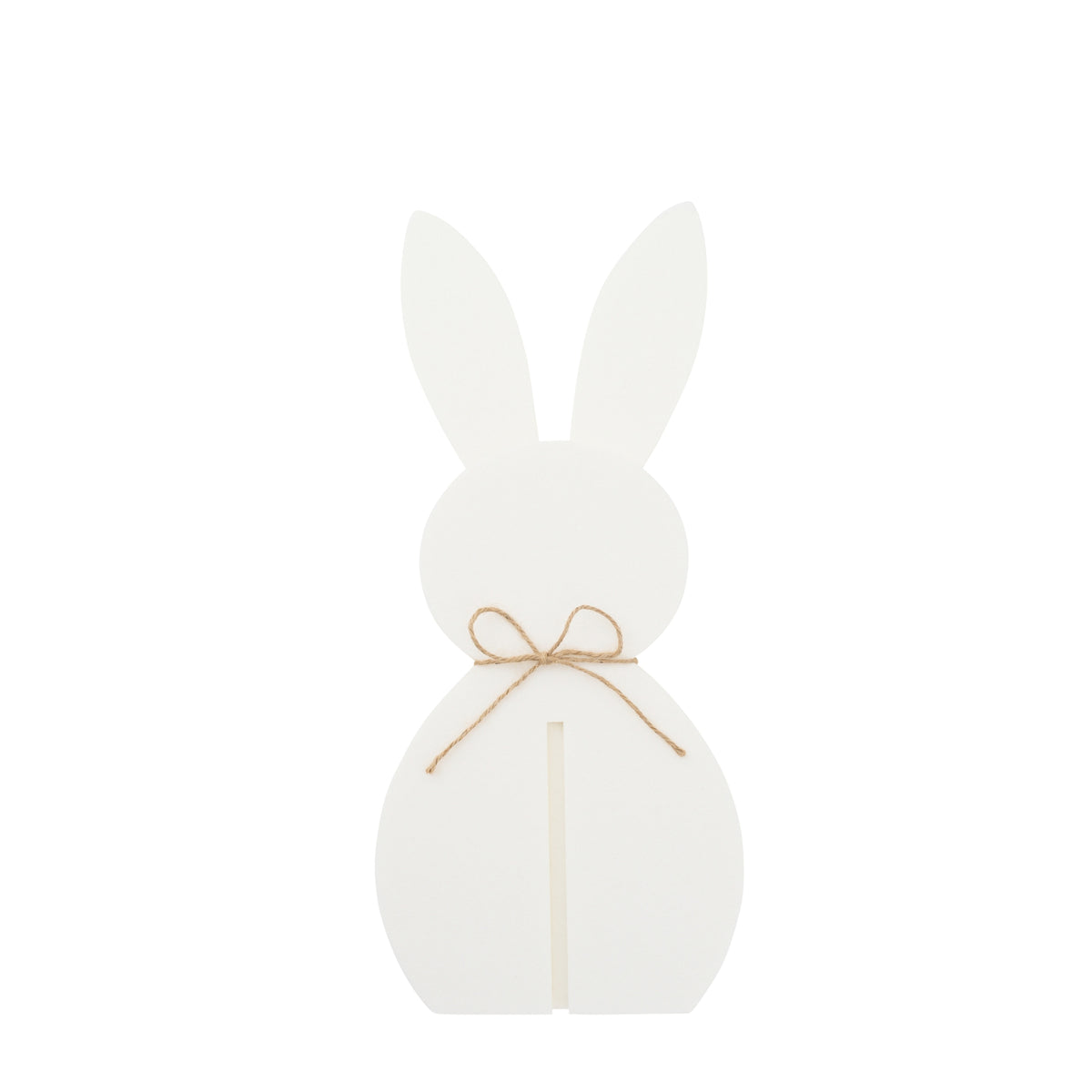 Decoración de Pascua Conejo Blanco de Fieltro Set de 3 J-Line