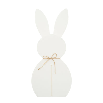 Decoración de Pascua Conejo Blanco de Fieltro Set de 3 J-Line