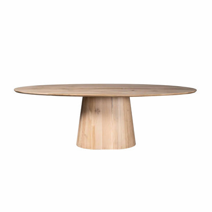 Mesa de comedor Riga Roble Natural Ovalada 240cm Starfurn